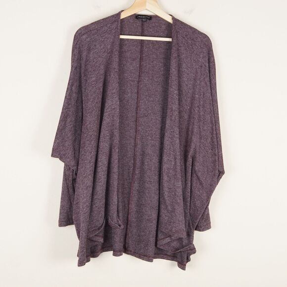 Lane Bryant Purple Open Cardigan Sweater Womens Sz 22 - 24 - Picture 1 of 12